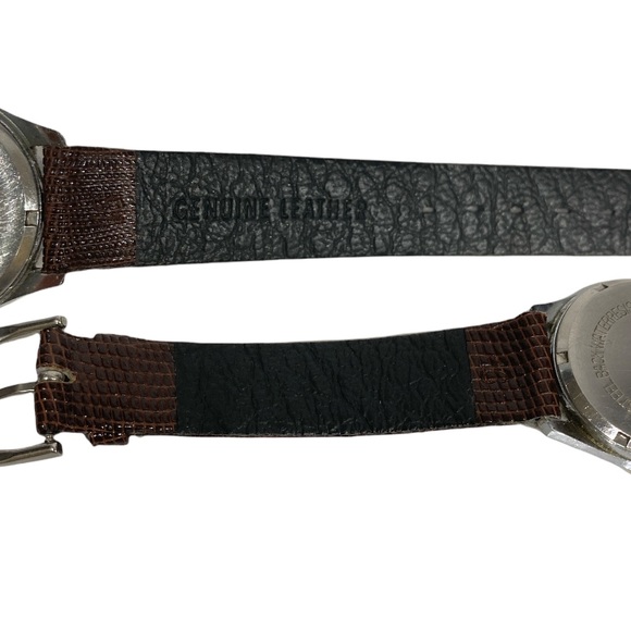 Astra Vintage Watch with Brown Leather Strap - Picture 3 of 6